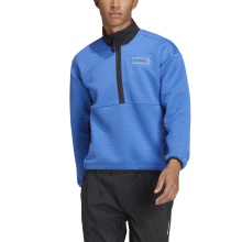 adidas Fleecepullover Terrex Utilitas Hike Half-Zip schockblau Herren